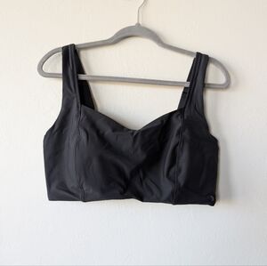 Calia Black Sports Bra Comfort and Support Stretch Size XL Rib Cage